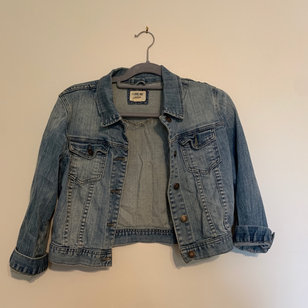 Cropped Jean Jacket